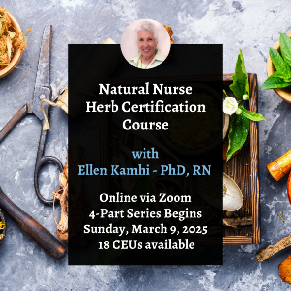 2025 Natural Nurse Herbal Certification Course